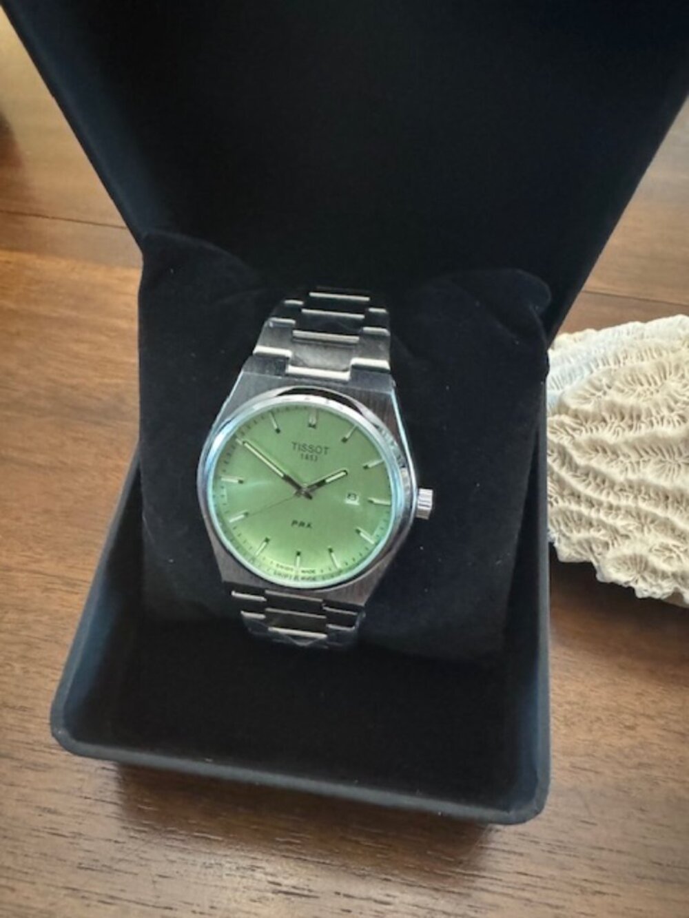 NEW - PRX Men's Quartz Watch w/ Mint Green Dial 40mm Model: T137.410.11.091.01 - Picture 11 of 13